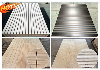 4 Arten von geschlitztem MDF/Sperrholz